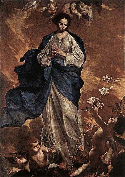 Bernardo Cavallino Blessed Virgin France oil painting art